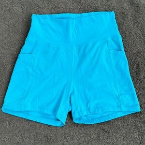 Buffbunny Collection blue pocket shorts
